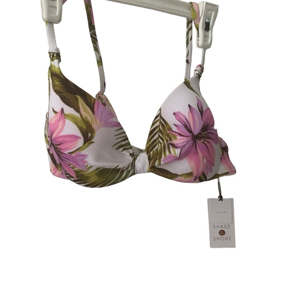 Bikini Set Cheeky Adjustable Straps 34B Top Med 8-10 Bottoms (2) Shade & Shore - Picture 4 of 16